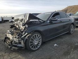 Salvage cars for sale at Colton, CA auction: 2015 Mercedes-Benz C 300 4matic