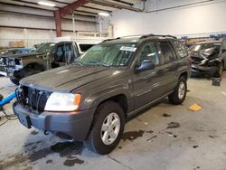 Jeep salvage cars for sale: 2004 Jeep Grand Cherokee Laredo