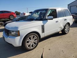 Salvage cars for sale at Nampa, ID auction: 2011 Land Rover Range Rover HSE Luxury