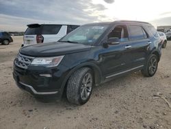 Ford Explorer Limited salvage cars for sale: 2018 Ford Explorer Limited