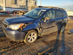 Salvage cars for sale at Bismarck, ND auction: 2014 Subaru Forester 2.5I Touring