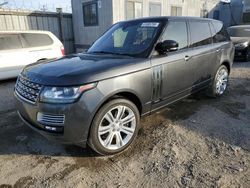 Land Rover Range Rover Vehiculos salvage en venta: 2017 Land Rover Range Rover SV Autobiography