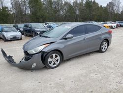 Salvage cars for sale at China Grove, NC auction: 2013 Hyundai Elantra GLS