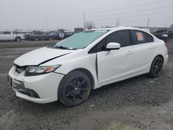 Honda salvage cars for sale: 2015 Honda Civic EXL