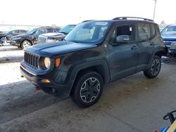 Salvage cars for sale at Dyer, IN auction: 2017 Jeep Renegade Trailhawk