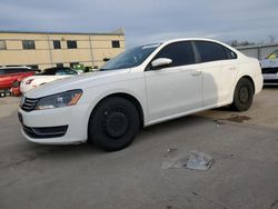 Salvage cars for sale from Copart Wilmer, TX: 2012 Volkswagen Passat S