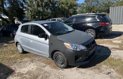 Mitsubishi salvage cars for sale: 2021 Mitsubishi Mirage ES