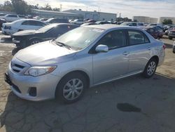 Salvage cars for sale at Martinez, CA auction: 2011 Toyota Corolla Base