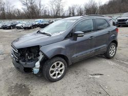 Salvage cars for sale at Ellwood City, PA auction: 2020 Ford Ecosport SE