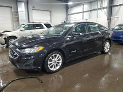 Vehiculos salvage en venta de Copart Ham Lake, MN: 2019 Ford Fusion SE