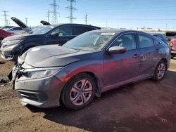 Salvage cars for sale at Elgin, IL auction: 2017 Honda Civic LX