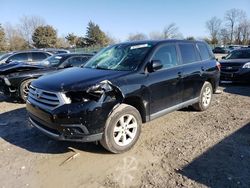 Vehiculos salvage en venta de Copart Madisonville, TN: 2013 Toyota Highlander Base