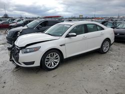 Salvage cars for sale at Cahokia Heights, IL auction: 2016 Ford Taurus Limited