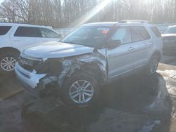 Salvage cars for sale at Glassboro, NJ auction: 2015 Ford Explorer XLT