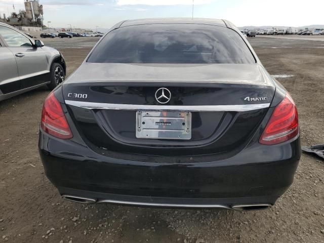 2015 Mercedes-Benz C 300 4matic