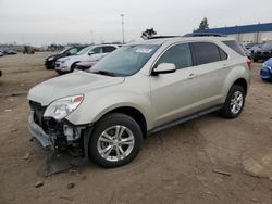 Salvage cars for sale at Woodhaven, MI auction: 2015 Chevrolet Equinox LT