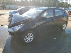 Salvage cars for sale at Harleyville, SC auction: 2013 Hyundai Accent GLS