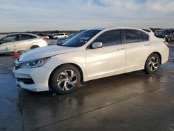 2016 Honda Accord LX en venta en Grand Prairie, TX