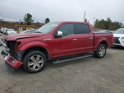 Vehiculos salvage en venta de Copart Gaston, SC: 2015 Ford F150 Supercrew