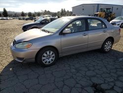 Toyota salvage cars for sale: 2003 Toyota Corolla CE