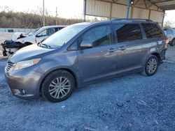 Salvage cars for sale from Copart Cartersville, GA: 2014 Toyota Sienna XLE