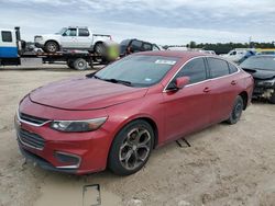 Salvage cars for sale from Copart Houston, TX: 2016 Chevrolet Malibu LT