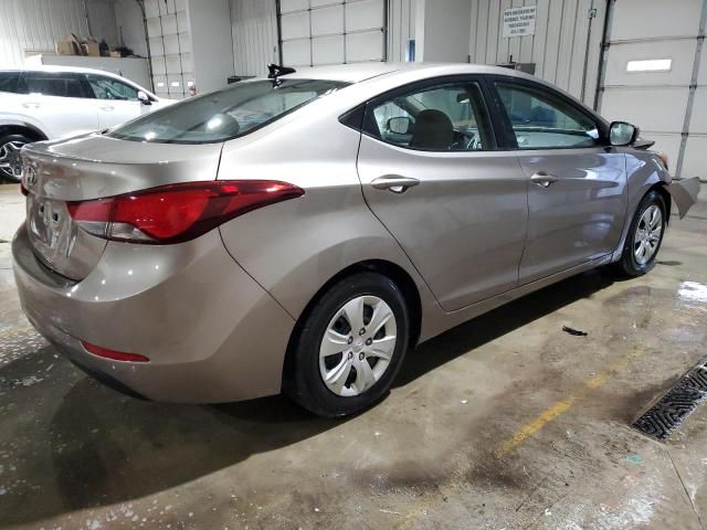 2016 Hyundai Elantra SE