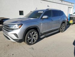 Salvage cars for sale at Farr West, UT auction: 2022 Volkswagen Atlas SEL