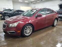 Salvage cars for sale at Davison, MI auction: 2016 Chevrolet Cruze Limited ECO