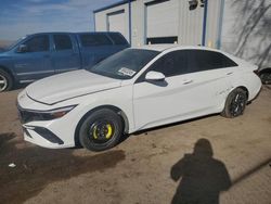 Salvage cars for sale at Albuquerque, NM auction: 2024 Hyundai Elantra SEL