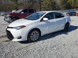 Salvage cars for sale from Copart Gainesville, GA: 2017 Toyota Corolla L