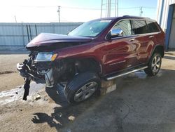 Jeep salvage cars for sale: 2016 Jeep Grand Cherokee Limited