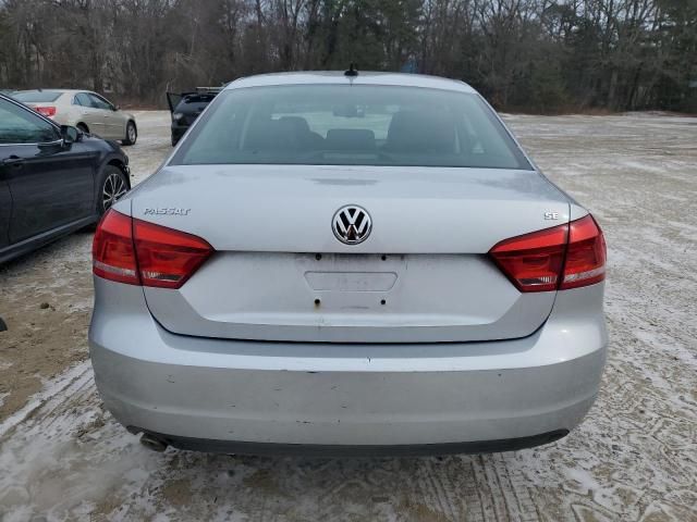 2012 Volkswagen Passat SE