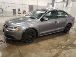 Volkswagen salvage cars for sale: 2012 Volkswagen Jetta TDI