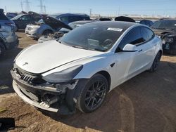 Salvage cars for sale at Elgin, IL auction: 2022 Tesla Model 3