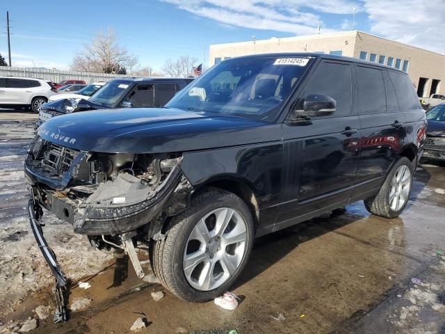 2018 Land Rover Range Rover Supercharged