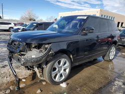 Salvage cars for sale at Littleton, CO auction: 2018 Land Rover Range Rover Supercharged