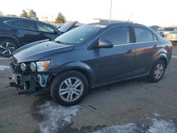 Salvage cars for sale at Moraine, OH auction: 2013 Chevrolet Sonic LT