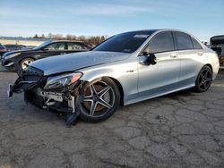 Salvage cars for sale from Copart Pennsburg, PA: 2018 Mercedes-Benz C 43 4matic AMG