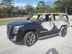 Salvage cars for sale at Fort Pierce, FL auction: 2017 Cadillac Escalade Luxury