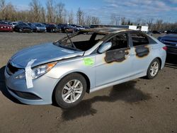 Salvage cars for sale at Portland, OR auction: 2014 Hyundai Sonata GLS