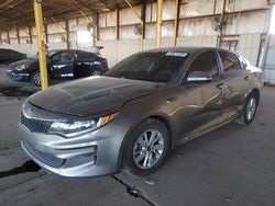 KIA Optima salvage cars for sale: 2016 KIA Optima LX