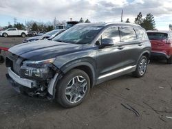 Salvage cars for sale at Denver, CO auction: 2023 Hyundai Santa FE Limited