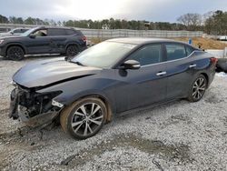 Salvage cars for sale at Fairburn, GA auction: 2017 Nissan Maxima 3.5S