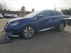 Salvage cars for sale at Gaston, SC auction: 2020 Nissan Murano SL