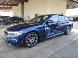 Salvage cars for sale at Homestead, FL auction: 2019 BMW 540 I