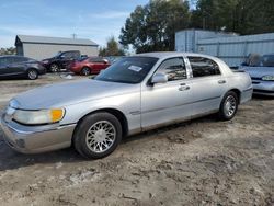 Lincoln salvage cars for sale: 2002 Lincoln Town Car Signature