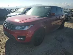 Salvage cars for sale at Magna, UT auction: 2016 Land Rover Range Rover Sport SC