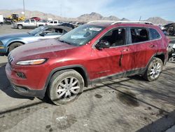 4 X 4 a la venta en subasta: 2016 Jeep Cherokee Limited