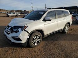 Salvage cars for sale at Colorado Springs, CO auction: 2018 Honda Pilot EXL